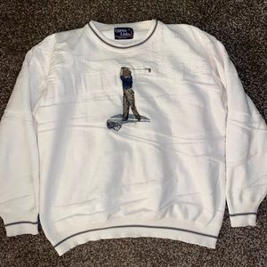 Cypress Links made in USA Golf sweater Sz L
